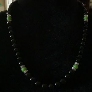 Handmade Glass Beads Necklace
